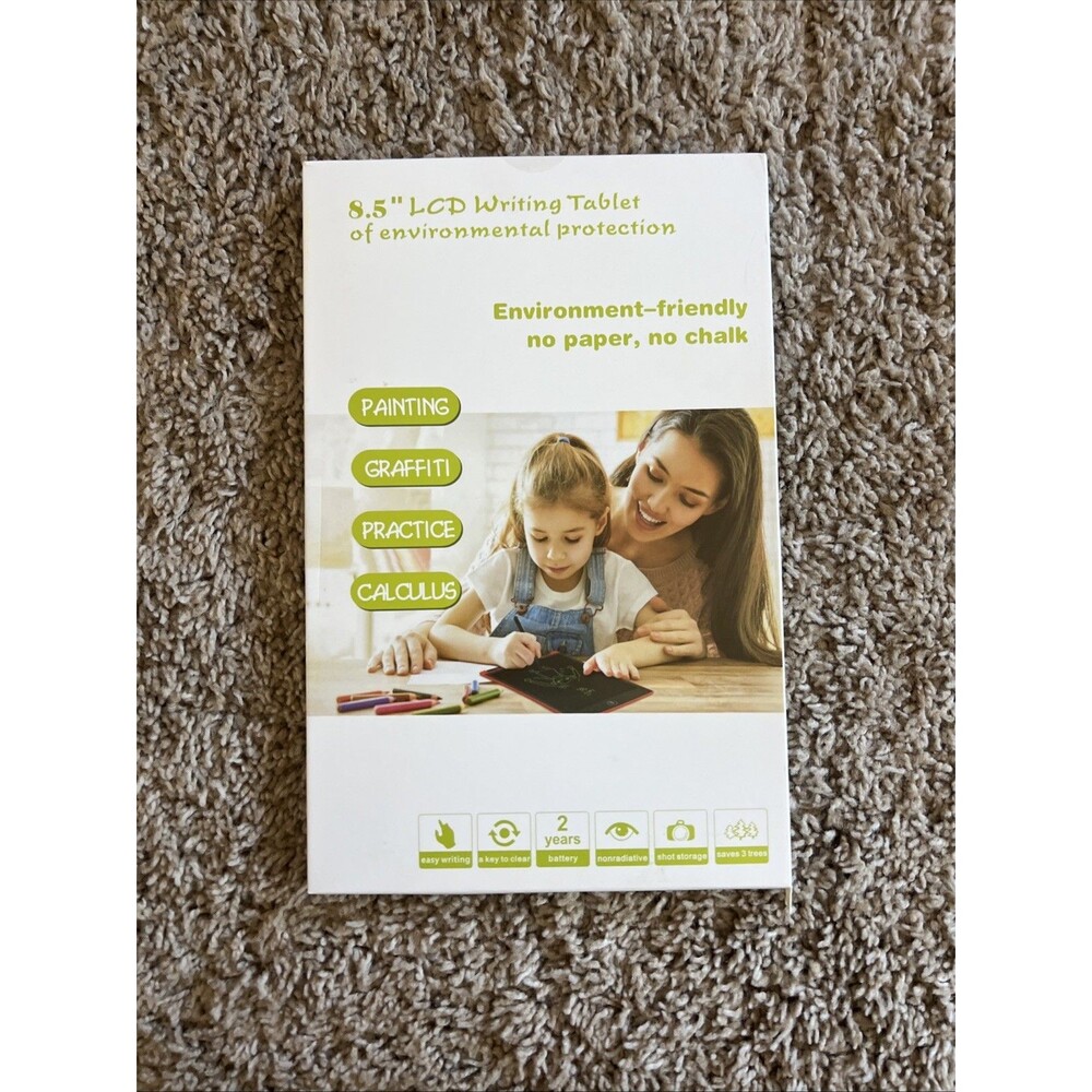 NEW IN BOX 6.5" LCD kid Writing drawing Tablet rechargeable portable compact